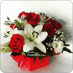 601 | Caja de Rosas y Liliums