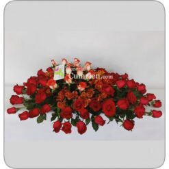 417 | Bouquet especial en 50 Rosas
